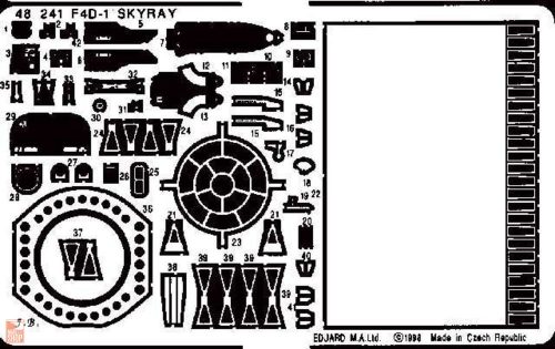 Eduard Accessories 1:48 F4D-1 Skyray