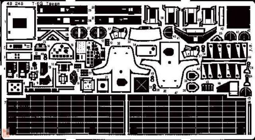 Eduard Accessories 1:48 T-6G Texan
