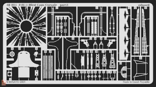 Eduard Accessories 1:48 F4U-1 Bird Cage Corsair