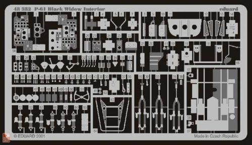 Eduard Accessories 1:48 P-61 Black Widow