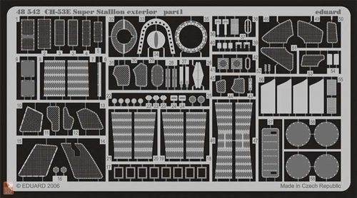 Eduard Accessories 1:48 CH-53E Super Stallion exterior für Academy/MRC-Bausatz