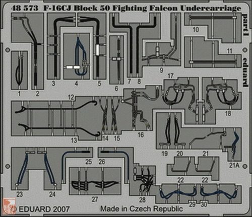 Eduard Accessories 1:48 A-10 Thunderbolt II exterior für Hobby Boss Bausatz