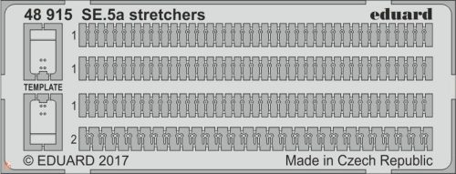 Eduard Accessories 1:48 SE.5a stretchers for Eduard