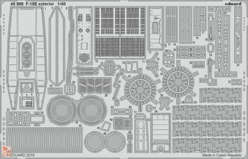 Eduard Accessories 1:48 F-15E exterior for Great Wall Hobby