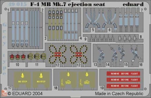 Eduard Accessories 1:48 F-4 Phantom II MB Mk.7 Ejection Seat Grey