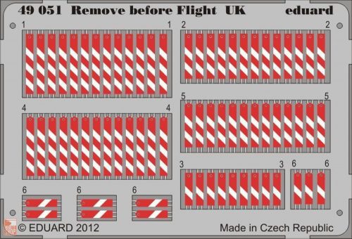 Eduard Accessories 1:48 Remove before flight UK