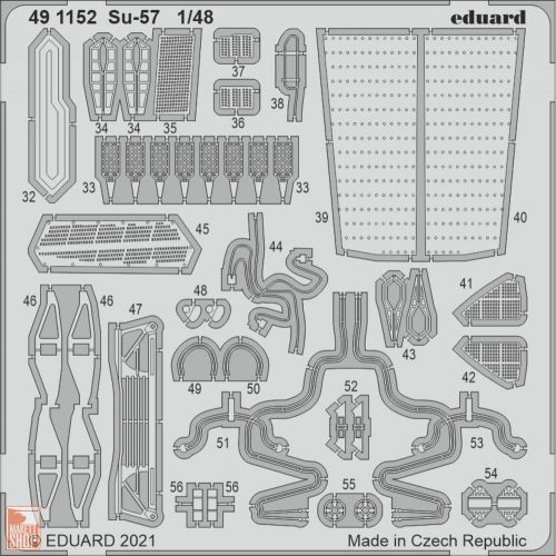 Eduard Accessories 1:48 Su-57 1/48 for ZVEZDA