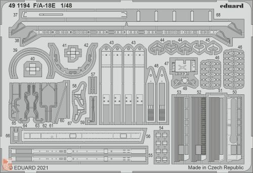 Eduard Accessories 1:48 F/A-18E 1/48 for MENG