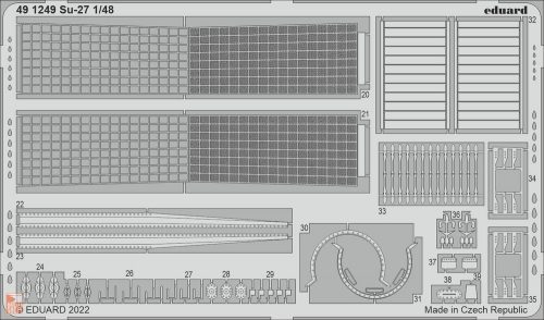 Eduard Accessories 1:48 Su-27 for GREAT WALL HOBBY