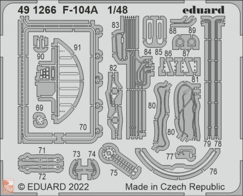 Eduard Accessories 1:48 F-104A 1/48