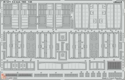 Eduard Accessories 1:48 Il-2 mod. 1943 1/48