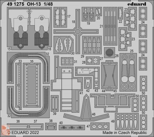 Eduard Accessories 1:48 OH-13 1/48