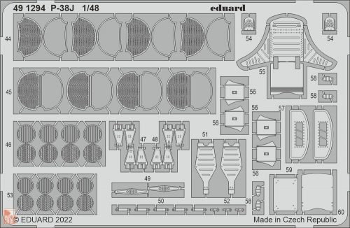 Eduard Accessories 1:48 P-38J