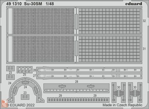 Eduard Accessories 1:48 Su-30SM for GREAT WALL HOBY