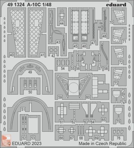 Eduard Accessories 1:48 A-10C for HOBBY BOSS