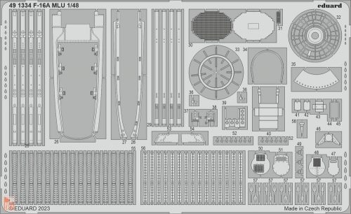 Eduard Accessories 1:48 F-16A MLU 1/48 KINETIC