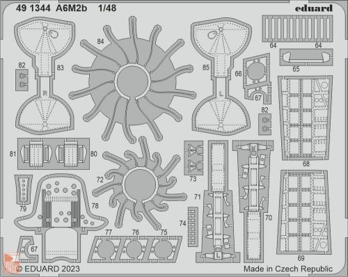 Eduard Accessories 1:48 A6M2b 1/48 ACADEMY