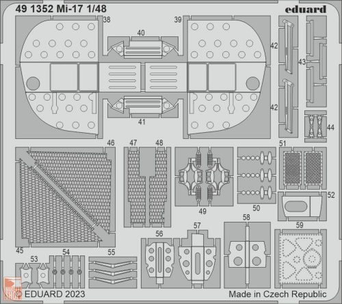 Eduard Accessories 1:48 Mi-17 1/48 AMK