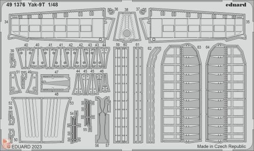 Eduard Accessories 1:48 Yak-9T 1/48 ZVEZDA