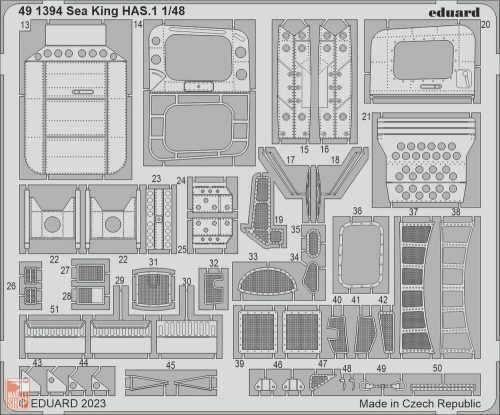 Eduard Accessories 1:48 Sea King HAS.1 1/48 AIRFIX