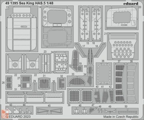 Eduard Accessories 1:48 Sea King HAS.5 1/48 AIRFIX