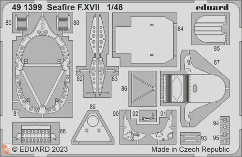 Eduard Accessories 1:48 Seafire F.XVII 1/48