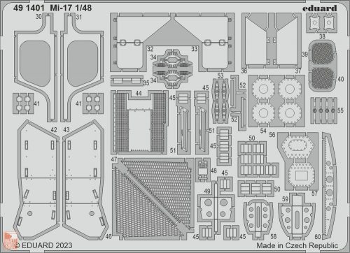 Eduard Accessories 1:48 Mi-17 1/48