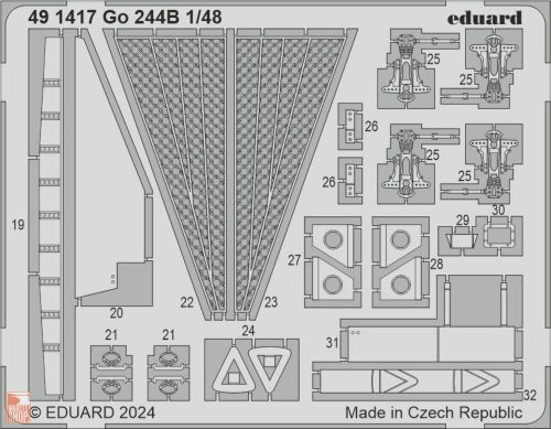 Eduard Accessories 1:48 Go 244B 1/48 ICM