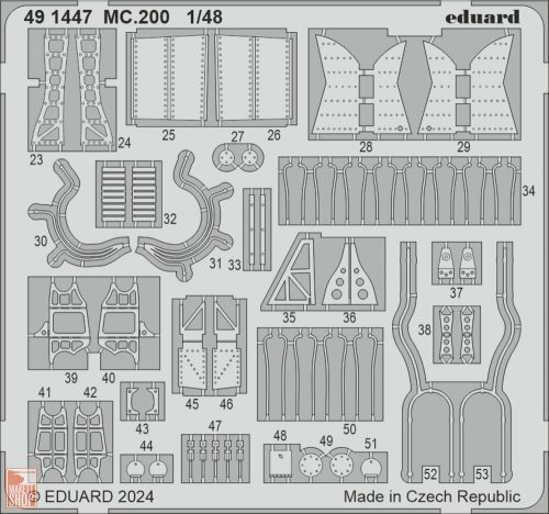 Eduard Accessories 1:48 MC.200  ITALERI