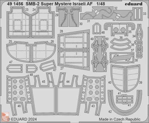 Eduard Accessories 1:48 SMB-2 Super Mystere Israeli AF