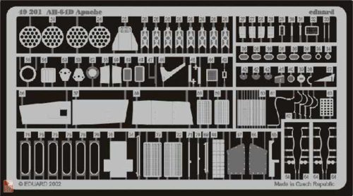 Eduard Accessories 1:48 AH-64D Apache für Hasegawa Bausatz