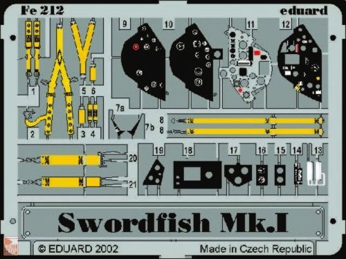 Eduard Accessories 1:48 Swordfish Mk.I für Tamiya Bausatz