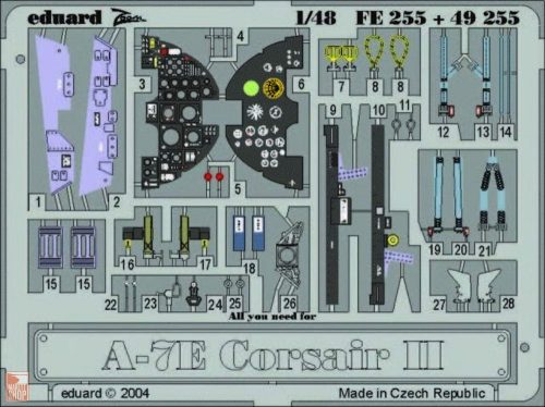 Eduard Accessories 1:48 A-7E Corsair II