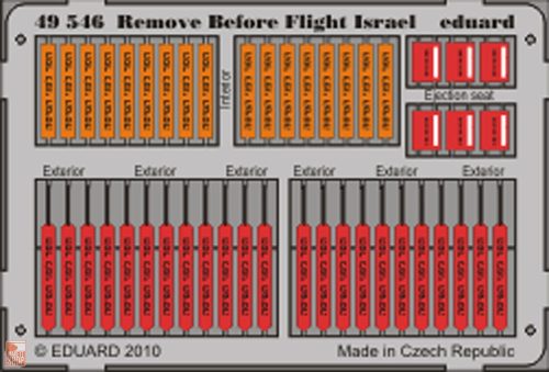 Eduard Accessories 1:48 Remove Before Flight - Israel