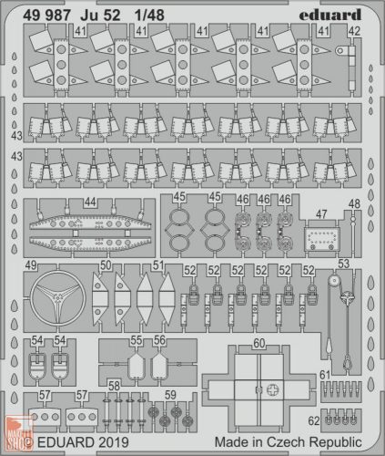 Eduard Accessories 1:48 Ju 52 for Revell