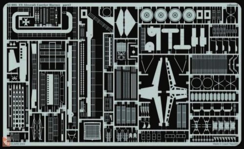 Eduard Accessories 1:350 Flugzeugträger USS Hornet CV 8 Fotoätzsatz