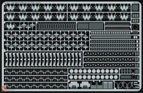 Eduard Accessories 1:350 USS BB-63 Missouri für Tamiya-Bausatz