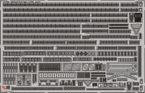 Eduard Accessories 1:350 Admiral Graf Spee for Academy