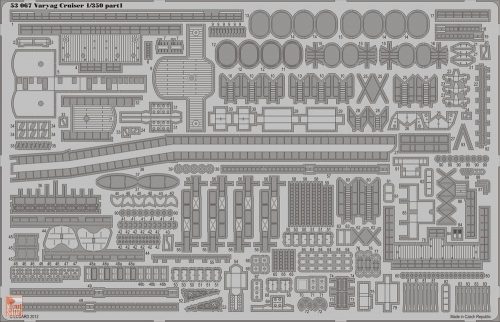 Eduard Accessories 1:350 Varyag Cruiser for Zvezda