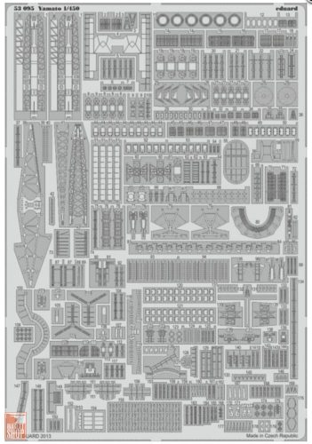 Eduard Accessories 1:450 Yamato 1/450 for Hasegawa