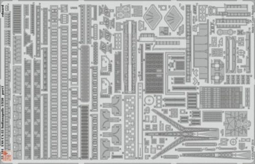 Eduard Accessories 1:350 USS CA-35 Indianapolis for Academy