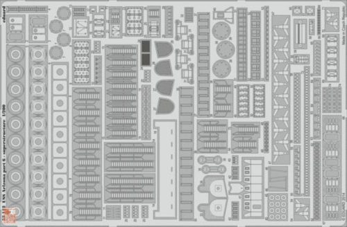 Eduard Accessories 1:200 USS Arizona part 6-superstructure f.Trum