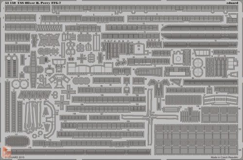 Eduard Accessories 1:350 USS Oliver H.Perry FFG-7 for Academy