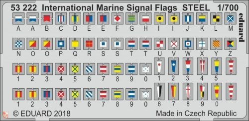 Eduard Accessories 1:700 International Marine Signal Flags STEEL