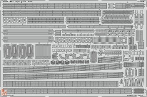 Eduard Accessories 1:350 Tirpitz part 1 1/350