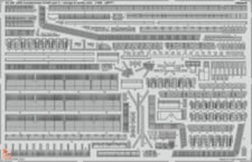 Eduard Accessories 1:350 USS Constellation CV-64 part 3 - railings & safety nets 1/350