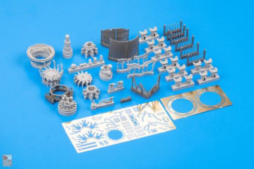 Eduard Accessories 1:32 Fw 190A-8 engine for Revell