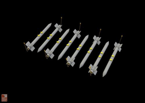 Eduard Accessories 1:32 HVAR rockets