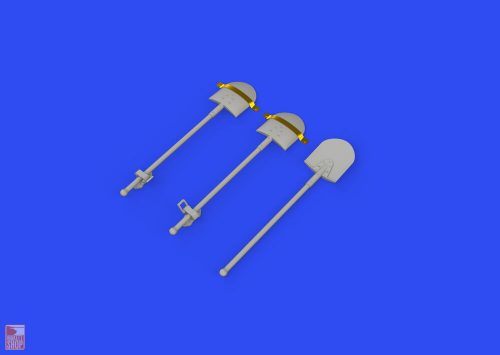 Eduard Accessories 1:35 WWII German shovels PRINT 1/35