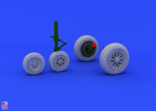 Eduard Accessories 1:48 F-104 undercarriage wheels late f.Hasega